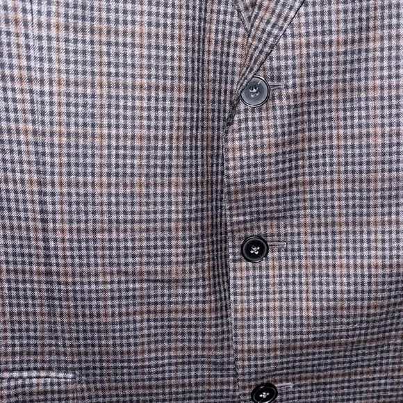Ermenegildo Zegna 100% Wool Plaid Print Blazer for MEN​​ - Picture 8 of 15